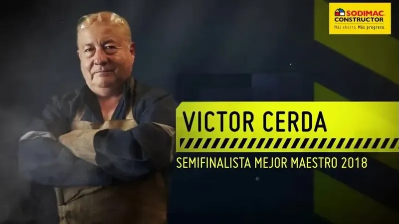 Don Víctor Cerda Muñoz - Gran Maestro Sodimac 2018