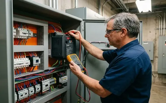 Fuerza eléctrica y tableros industriales