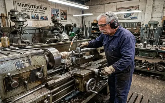 Maestranza, torno y fabricación de repuestos